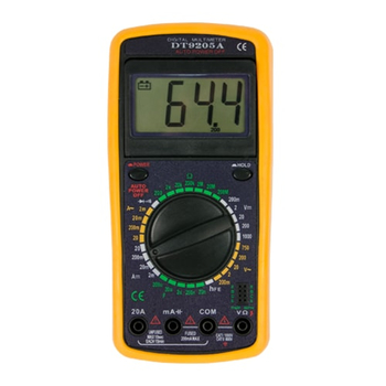 Мультиметр DT 9205A Энергия - Электрика, НВА - Измерительный инструмент - Мультимеры - Магазин электроприборов Точка Фокуса